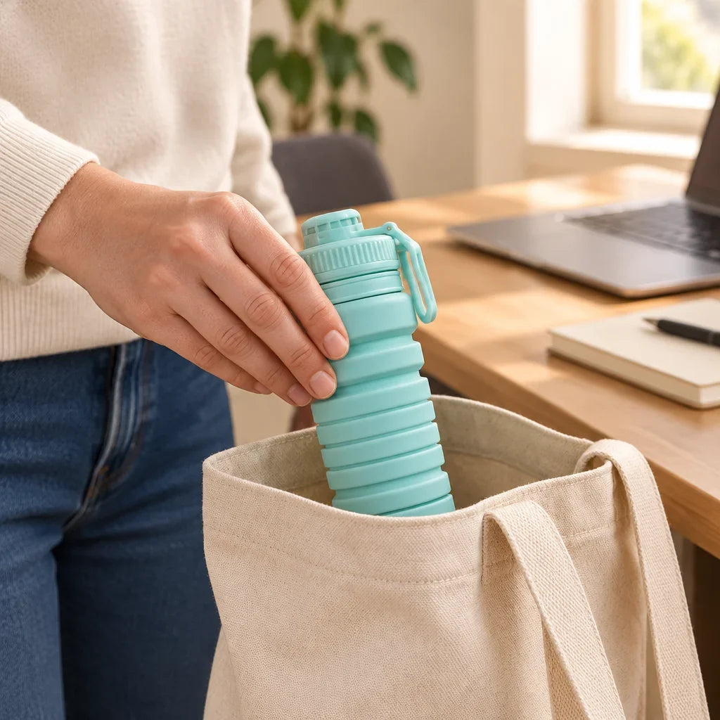 [Scale AI] lifestyle, New Foldable Large-capacity Water Bottle